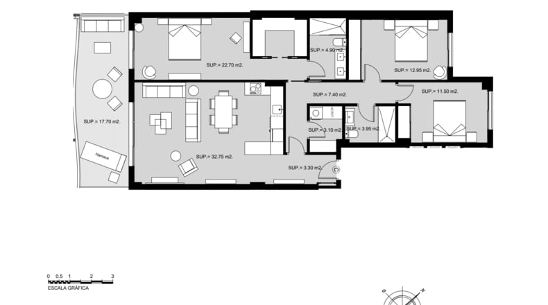 Apartamentos(3) - Myramar Costa