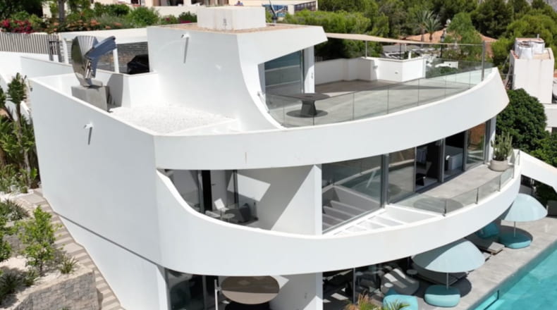 Impresionante villa moderna de lujo