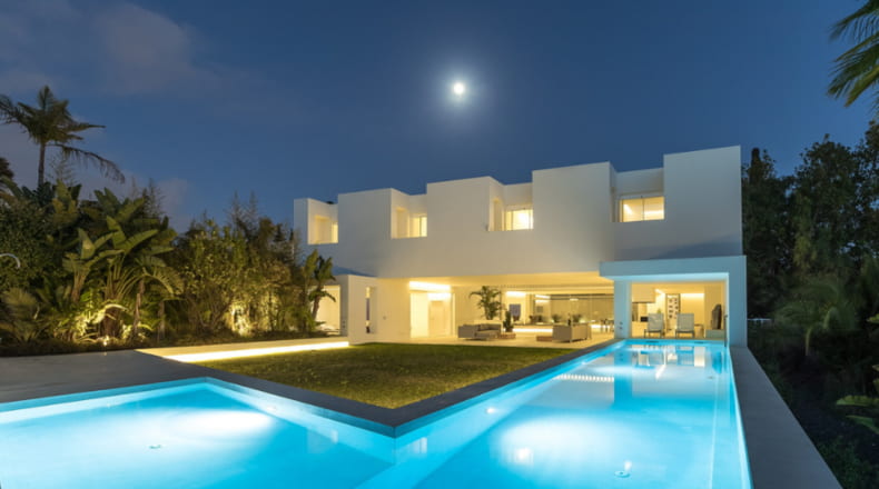 Maravillosa villa de estilo contemporáneo