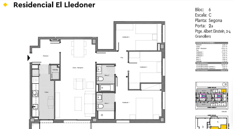 Apartamentos(3) - Residencial El Lledoner 2